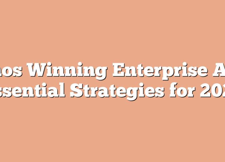 Whos Winning Enterprise Ai: 7 Essential Strategies for 2026