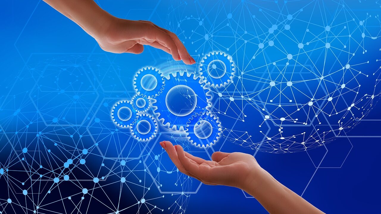 Illustration of blockchain tokens representing tokenomics in software engineering